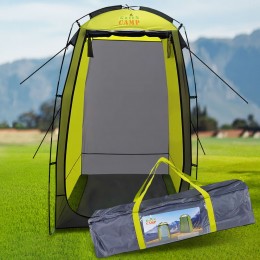 Палатка-душ Green Camp GC30, 120×120×190 см, Зелено-сірий