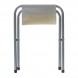 Туристический усиленный стол-чемодан для пикника Folding Table с 4 стульями и зонтом 1,6 метра Коричневый