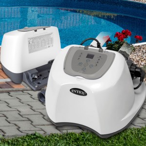 Хлоргенератор Intex 26668 для дезінфекції та осолонення басейнів QS500, 5 г/ч для басейнів до 26500л