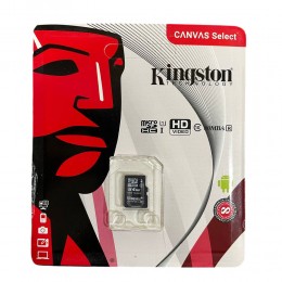 Карта памяти KINGSTON MicroSDHC 64GB Class 10