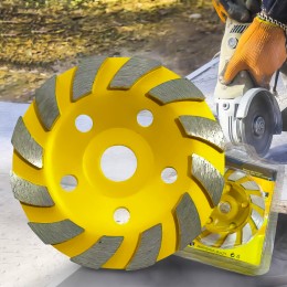 Шліфувальний диск по бетону алмазний для болгарки 125x22,2 мм (YAB)
