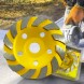 Шлифовальный диск по бетону алмазный для болгарки 125x22,2 мм (YAB)