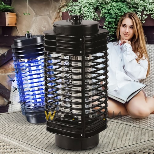 Ультрафіолетовий знищувач комах Electronic Mosquito Killer Lamp лампа пастка для комарів