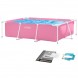 Каркасний басейн Intex 28266 Rectangular Frame Pool  220 x 150 x 60 см, Рожевий (I24)