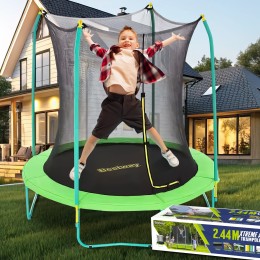 Дитячий батут с захистом BestWay 59102 244*220 см (LM)