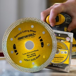 Синтерированный тонкий алмазный диск-резак Jiangtuntools 22,23 мм/20 мм (YAB)