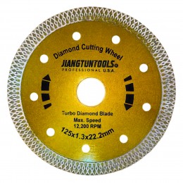Синтерированный тонкий алмазный диск-резак Jiangtuntools 22,23 мм/20 мм (YAB)