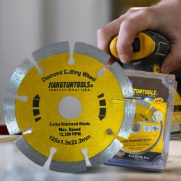 Синтерированный тонкий алмазный диск-резак Jiangtuntools 22,23 мм/20 мм (YAB)