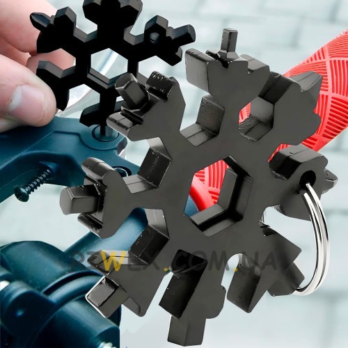 Универсальный многофункциональный гаечный ключ снежинка 18в1 SNOWFLAKE WRENCH TOOL (YAB)