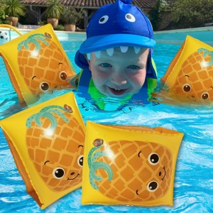 Нарукавники дитячі для плавання Bestway 32042 Фрукти, 23х15 см, Ананас Нарукавники дитячі для плавання Bestway 32042 Фрукти, 23х15 см, Ананас