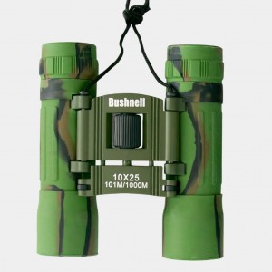 Бінокль Bushnell Power View 10x25 101м/1000 туристичний, оглядовий, складаний, Зелений камуфляж (YAB) Бінокль Bushnell Power View 10x25 101м/1000 туристичний, оглядовий, складаний, Зелений камуфляж (YAB)