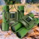 Бинокль Bushnell Power View 10x25 101м/1000 туристический, обзорный, складной, Зеленый камуфляж (YAB)