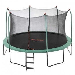 Детский батут с лестницей и защитой Bestway 59105, 427 х 286 см