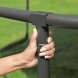 Детский батут с лестницей и защитой Bestway 59105, 427 х 286 см