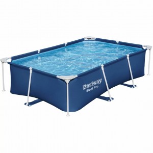 Каркасний басейн Bestway 56403, 259х170х61 см 2300 л Каркасний басейн Bestway 56403, 259х170х61 см 2300 л