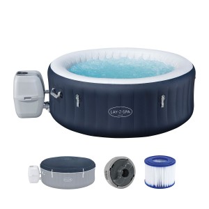 Надувное джакузи-СПА аэромассаж 4 места, фильтр-насос Lay-Z-Spa Miami, Bestway 6001C, 180 х 66 см 669 л