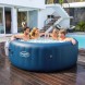 Надувное джакузи-СПА аэромассаж 4 места, фильтр-насос Lay-Z-Spa Miami, Bestway 6001D, 196 х 66 см 908 л