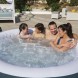 Надувное джакузи-СПА аэромассаж 4 места, фильтр-насос Lay-Z-Spa Miami, Bestway 6001D, 196 х 66 см 908 л