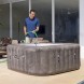 Надувное джакузи-СПА аэромассаж 6 мест, фильтр-насос Lay-Z-Spa Rome, Bestway 6001K, 180 х 71 см 840 л