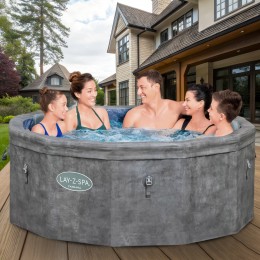 Надувное джакузи-СПА аэромассаж 6 мест Lay-Z-Spa Carrara Bestway 6001V, 170 х 65 см 850 л
