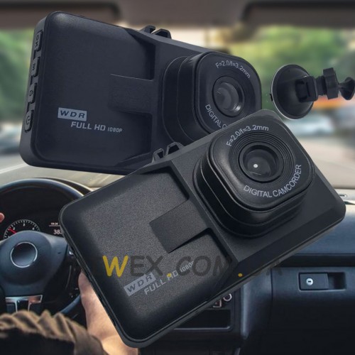 Видеорегистратор Carcam T626 Full HD TFT-экран, передняя камера (YAB)