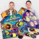  Боевой набор Wild Planet Данко D2, игра-турнир Дракон против Быка с 2 магнитными йо-йо (NI)