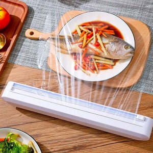 Диспенсер Flim Cutter на присосках для хранения и разрезания пищевой пленки, фольги, пергаментной бумаги (YAB)