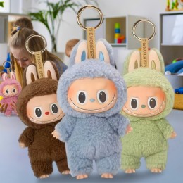 Детская игрушка-сюрприз брелок 17 см Labubu HaveASeat/TheMonsters Серия №1