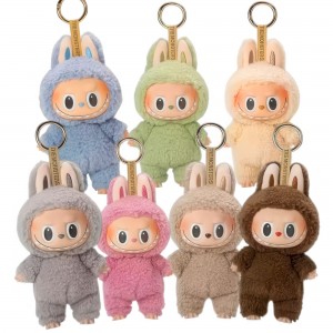 Плюшева іграшка-сюрприз брелок 17 см Labubu Лабубу HaveASeat/TheMonsters Серія №1