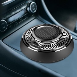 Розумний ароматизатор автомобільний Electromarnetic з сонячною панеллю, Чорний