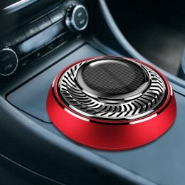 Розумний ароматизатор автомобільний Electromarnetic з сонячною панеллю, Червоний