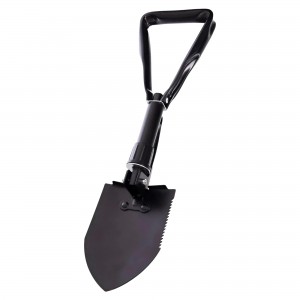 Кемпінгова туристична сталева складна лопата з киркою в футлярі 46см 833 (JS)