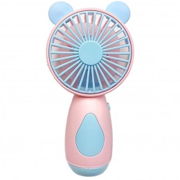 Вентилятор настольный/ручной miniFan 99013-2 (USB-A - DC), Розовый/Голубой