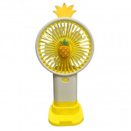 Портативный ручной-настольный вентилятор miniFan 99006-3 (USB-A - DC) Желтый (YAB)