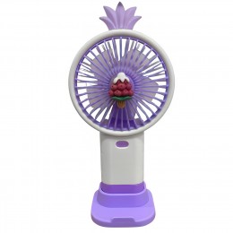 Портативный ручной-настольный вентилятор miniFan 99006-3 (USB-A - DC) Фиолетовый (YAB)