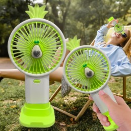 Портативный ручной-настольный вентилятор miniFan 99006-3 (USB-A - DC) Салатовый (YAB)
