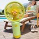 Портативный ручной-настольный вентилятор miniFan 99010-2 (USB-A - DC) Салатовый (YAB)