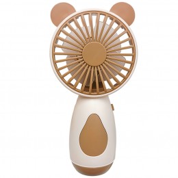 Вентилятор настольный/ручной miniFan 99013-2 (USB-A - DC), Коричневый/Бежевый