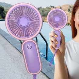 Портативный ручной вентилятор miniFan 99009-1 (USB-A - DC) Сиреневый (YAB) 