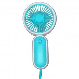 Портативный ручной вентилятор miniFan 99009-1 (USB-A - DC) Голубой (YAB) 