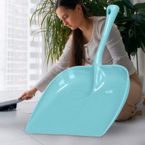 Пластиковий компактний турецький совок-пелюсток для прибирання TE-325 Блакитний (DRKD) Пластиковий компактний турецький совок-пелюсток для прибирання TE-325 Блакитний (DRKD)