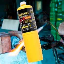 Універсальний великий газовий балон для пальників для газу 1211 MAPP (MAPP GAS) (JS)