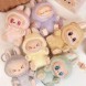  Набор канцелярии в розовом чемодане на 55+ предметов «Зайчик» + игрушка ЛАБУБУ Серия 2