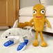 Детская мягкая плюшевая игрушка «Тунг Тунг Тунг Сахур Tung Sahur» (AX)