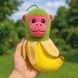 Детская мягкая плюшевая игрушка «Шипанзини Бананини» (AX)