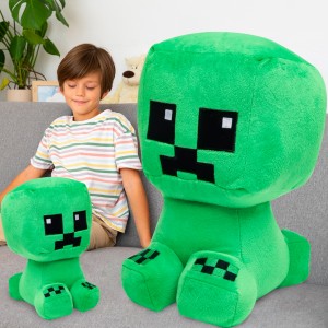 Дитяча м'яка іграшка-фігурка з гри Майнкрафт Minecraft Кріпер (AX)