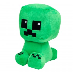 Дитяча м'яка іграшка-фігурка з гри Майнкрафт Minecraft Кріпер (AX)