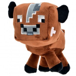Дитяча м'яка іграшка-брелок фігурка з гри Minecraft Корова (AX)