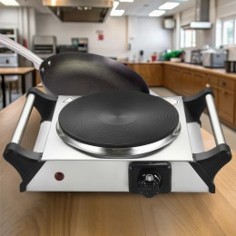 Портативна настільна електрична плита 1 конфорка чувунний диск Star Chef St-8100A/1982 1500 Вт (JS)
