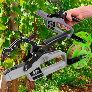 Акумуляторний садовий пластиковий степлер для підв'язки винограду і рослин FAXIOAWA 1973 (JS)